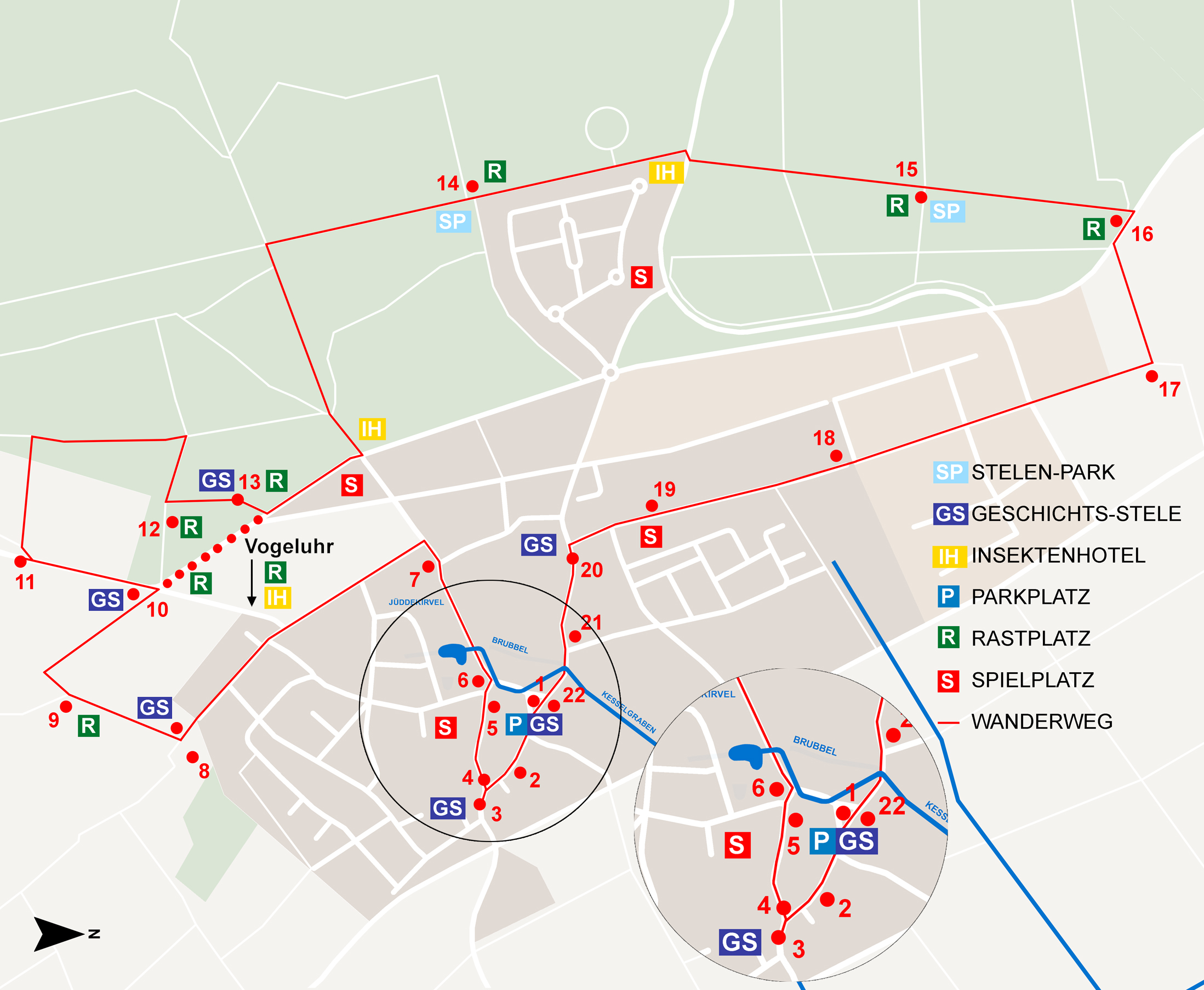 Historischer Wanderweg